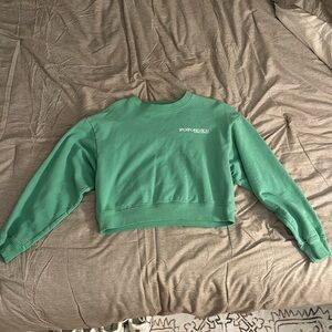 Cropped Active Sweater